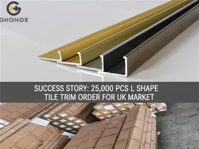 История успеха: заказ на отделку плитки L-образной формы на 25 000 штук для р...